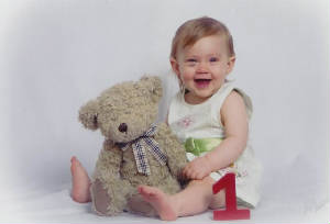 Ms. Kaelyn turns 1 years old