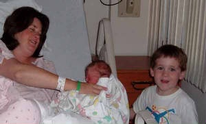 Jacob meets his new baby sister!