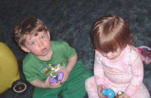 Garin with Cousin Kaelyn in Cali