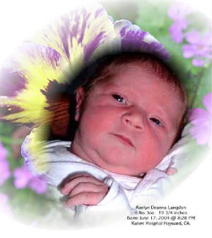 Sweet baby Kaelyn