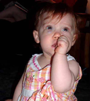Sucking my thumb