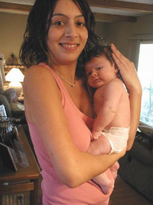 Auntie Raquel and Devin 