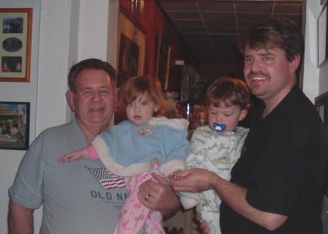 Papa, Kaelyn, Cousin Garin & Uncle Phil